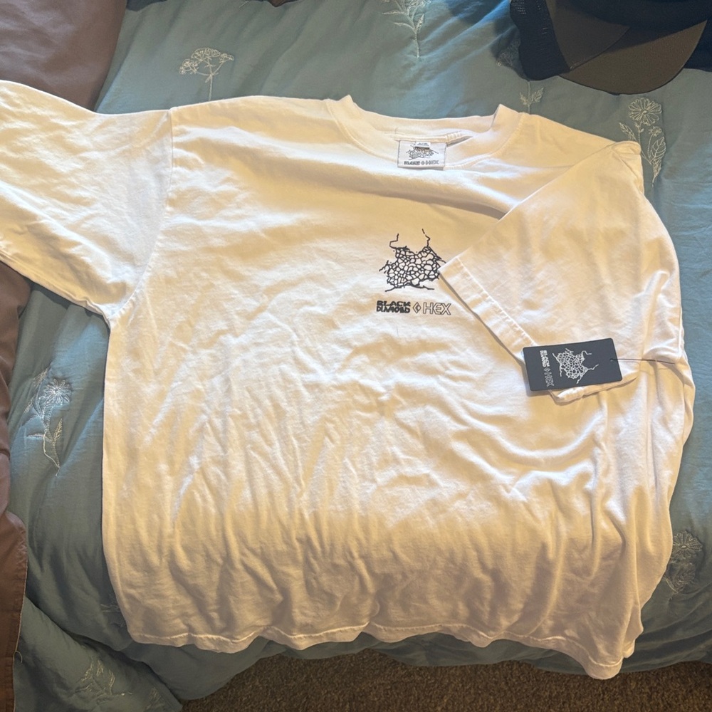 Black Diamond Hex fall release, White T-Shirt